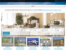 Tablet Screenshot of homesbymattandjamie.com